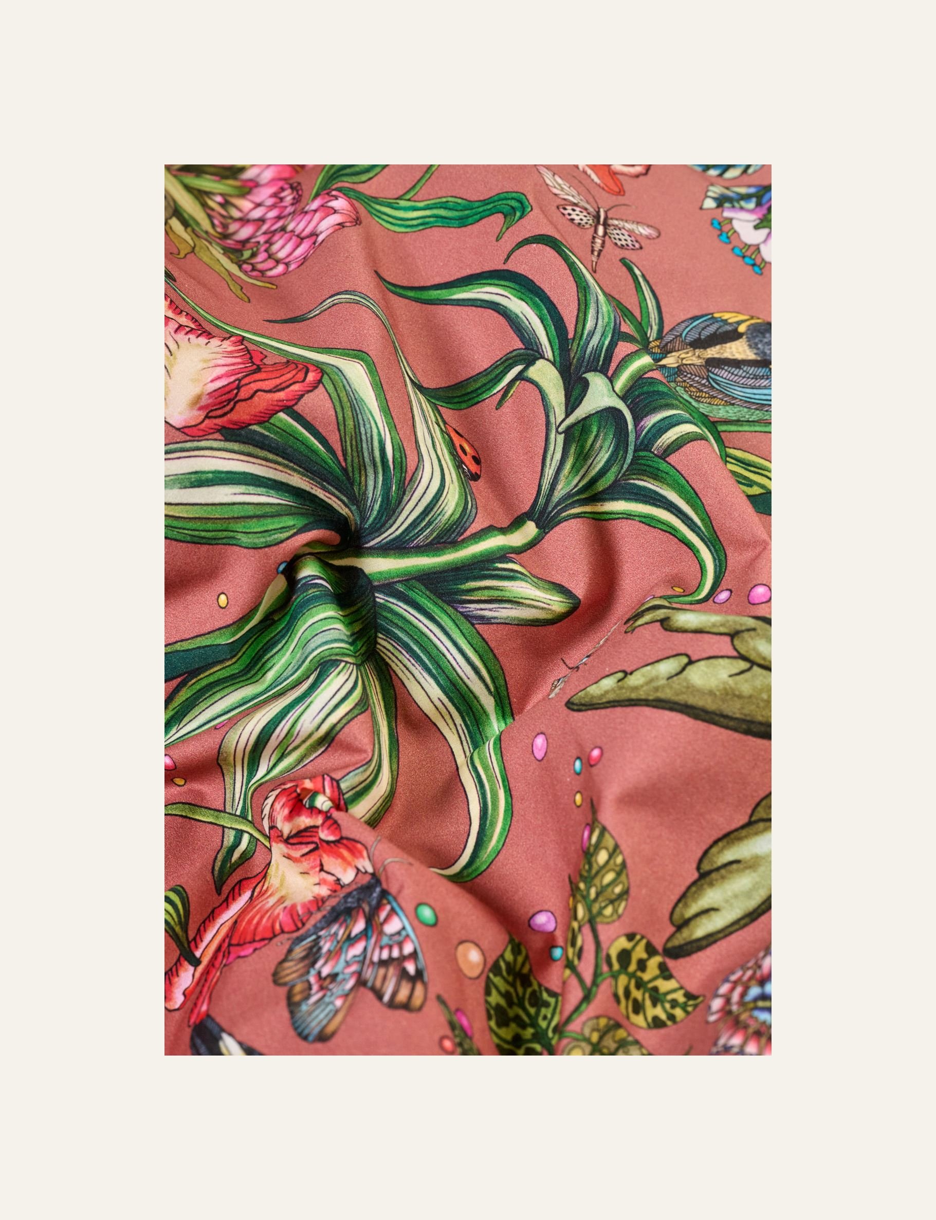 Pussilakanasetti percalea roosa - 2