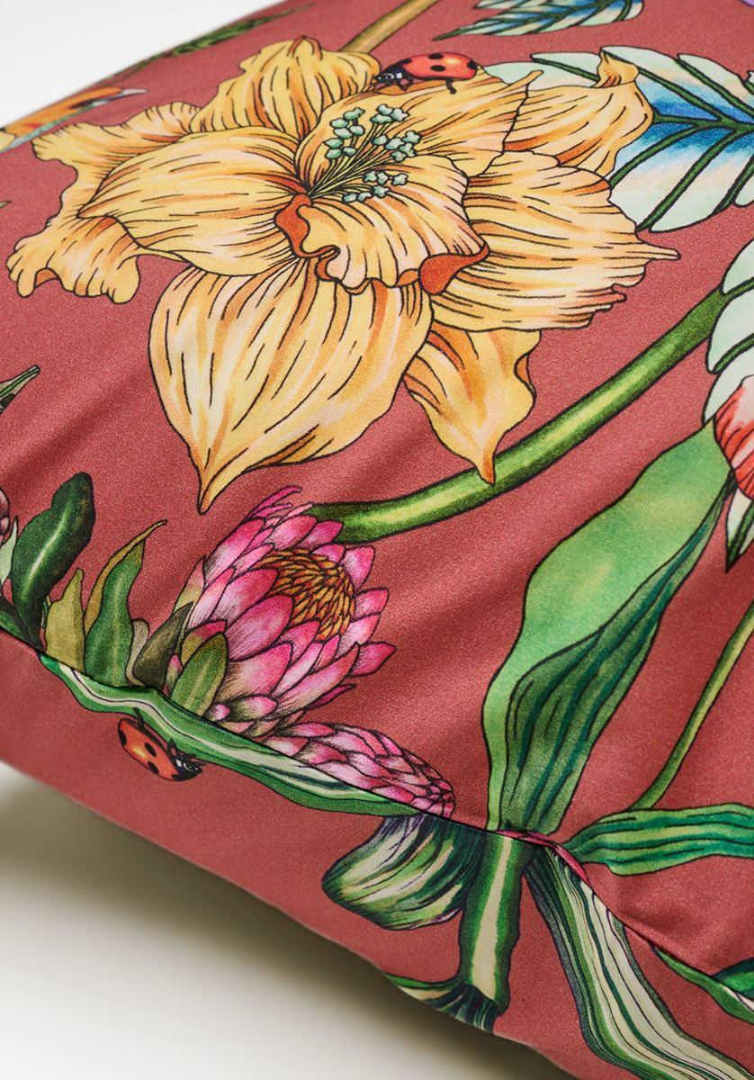 Tyynyliina percalea roosa - 2