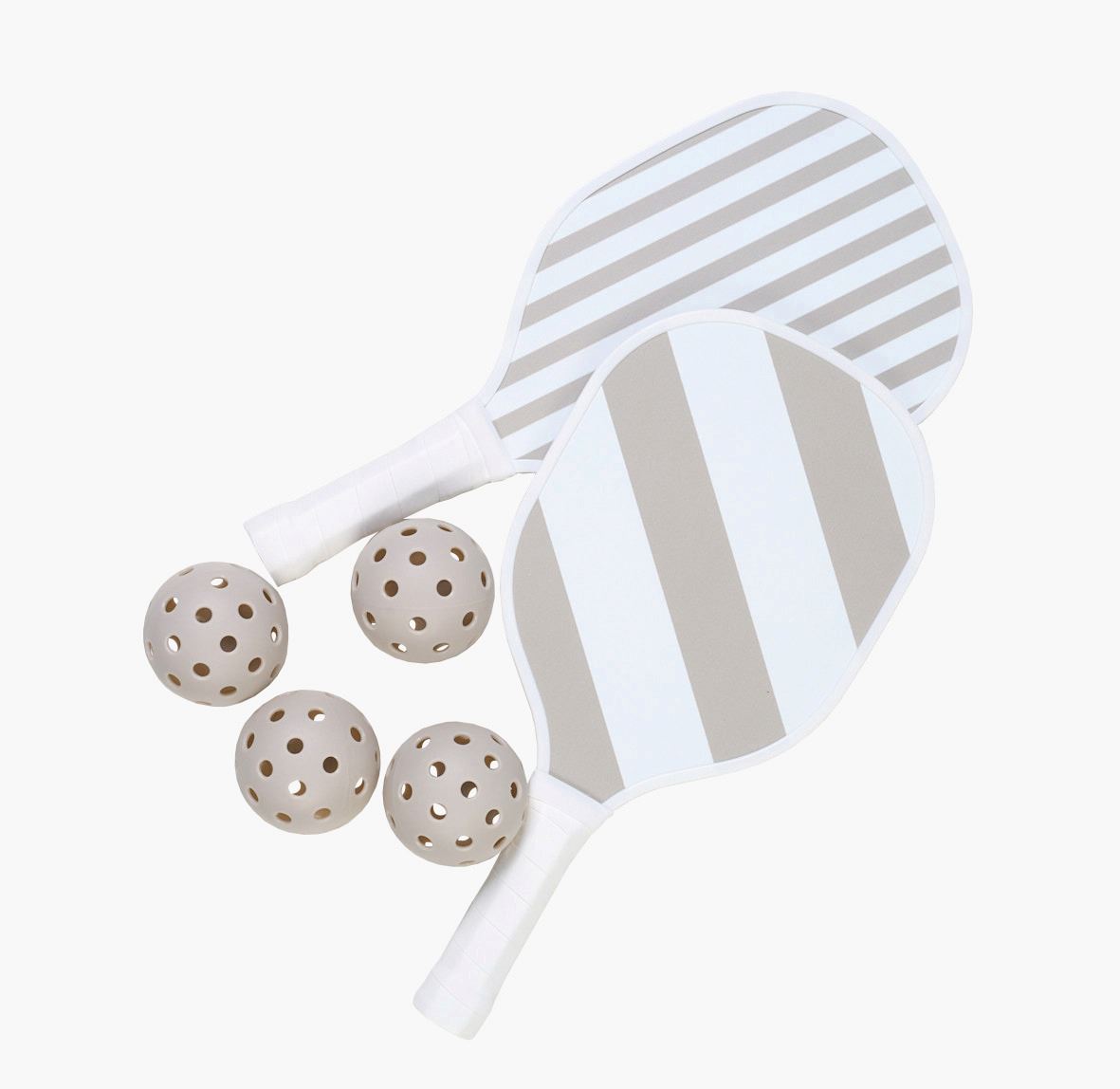 Pickleball-setti vaalean beige - 19,5x3,5x39,5 cm vaalean beige - 1