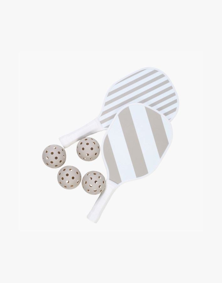 Pickleball-setti vaalean beige - 19,5x3,5x39,5 cm vaalean beige - 1