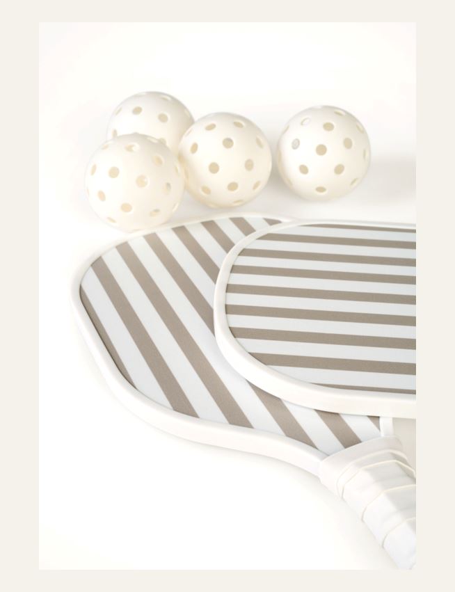 Pickleball-setti vaalean beige - 2