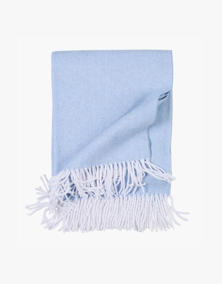 Torkkupeitto vaaleansininen - 130x170 cm vaaleansininen - 1