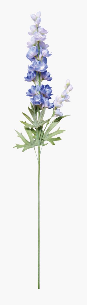 Kukka sininen - 14x12x102 cm sininen - 1