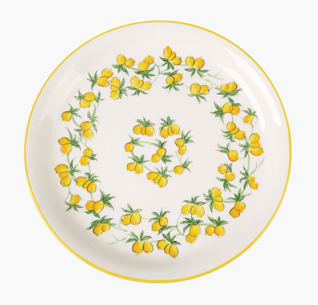 Lautanen keltainen - ø27 cm keltainen - 1