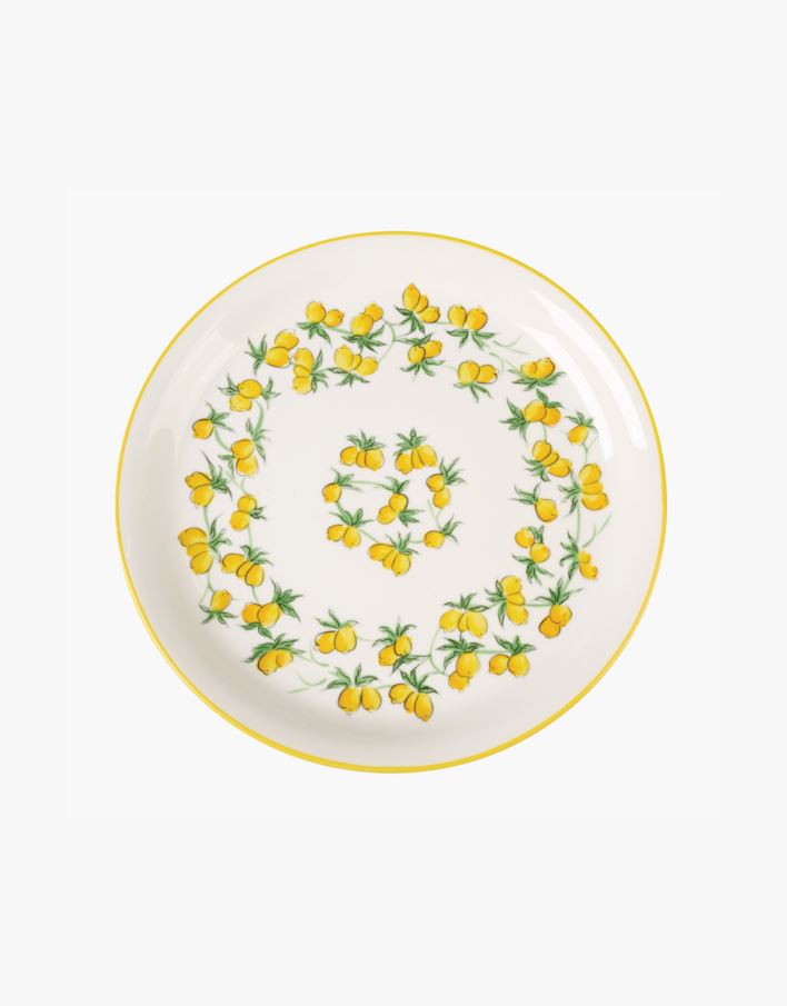 Lautanen keltainen - ø27 cm keltainen - 1