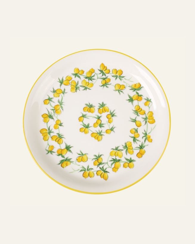 Lautanen keltainen - ø27 cm keltainen - 1