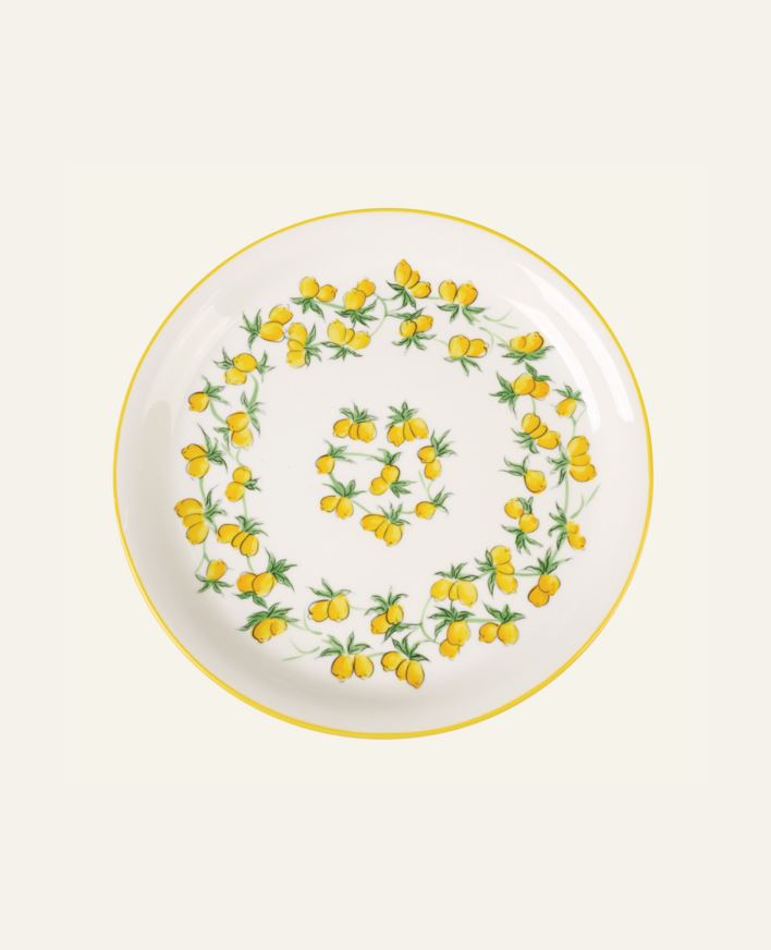 Lautanen keltainen - ø27 cm keltainen - 1