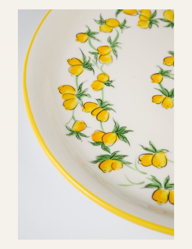 Lautanen keltainen - 2