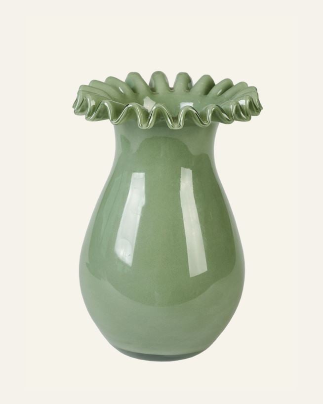 Maljakko vihreä - 14x14x19 cm vihreä - 1