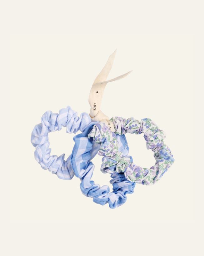 Hiuslenkki sininen - 6,5x6,5x0,5 cm sininen - 1