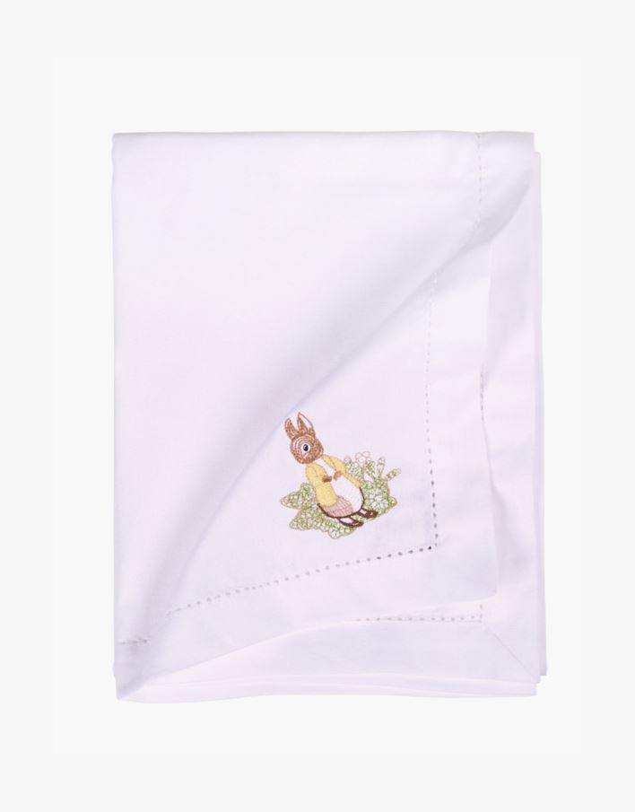 Pöytäliina valkoinen - 90x90 cm valkoinen - 1