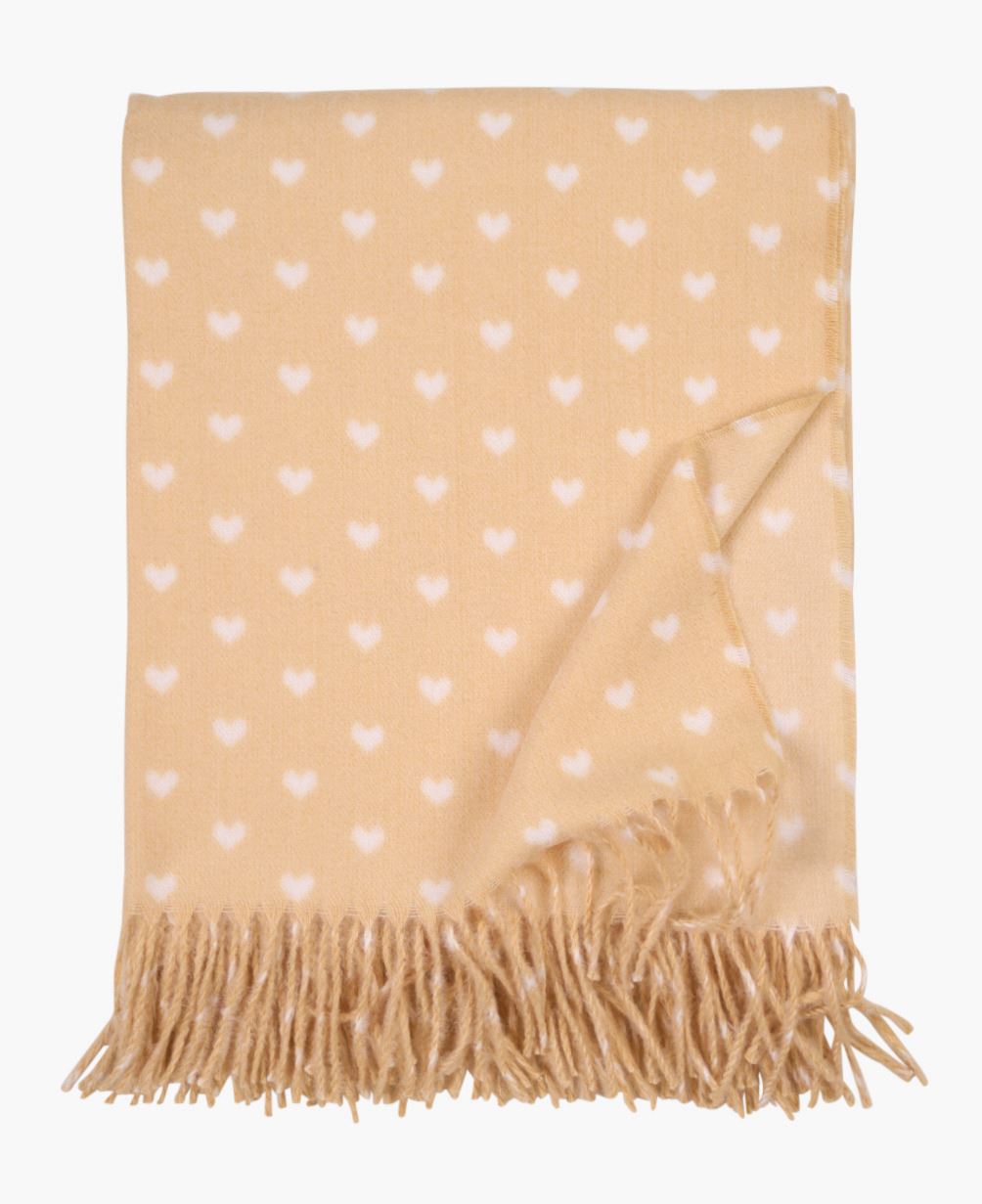 Torkkupeitto keltainen - 130x170 cm keltainen - 1