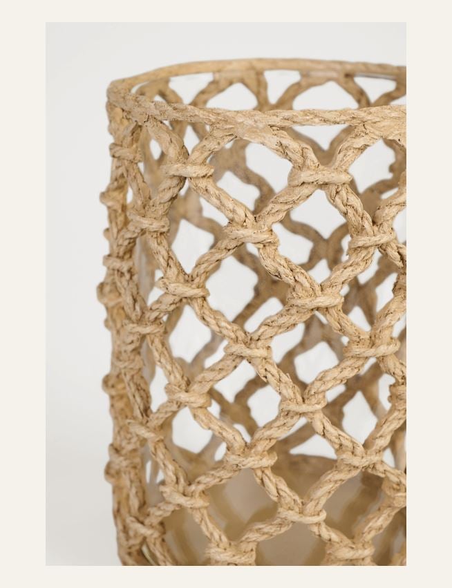 Kynttilälyhty beige - 2