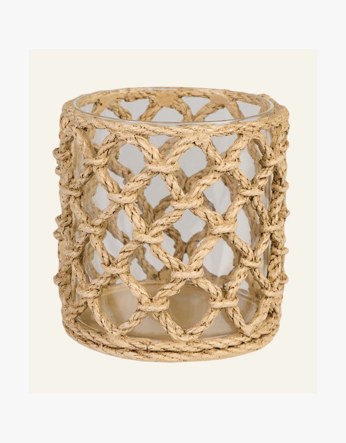 Kynttilälyhty beige - 10,7x10,7x10,7 cm beige - 1