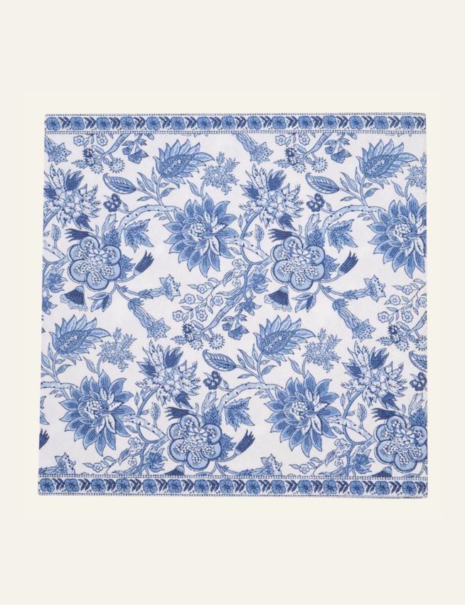 Ruokaservetit moniväri/sininen - 2