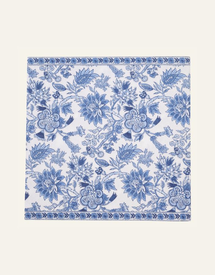 Ruokaservetit moniväri/sininen - 2