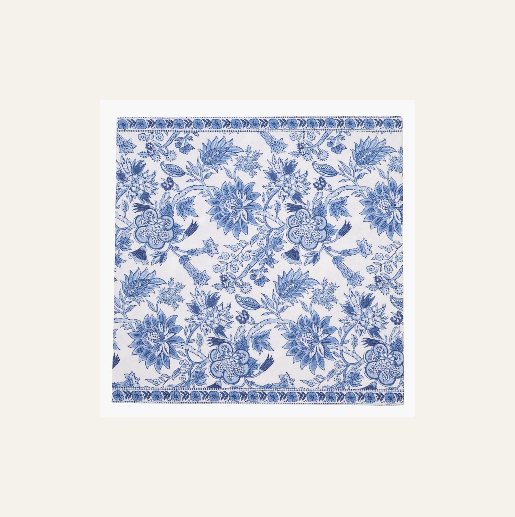 Ruokaservetit moniväri/sininen - 2