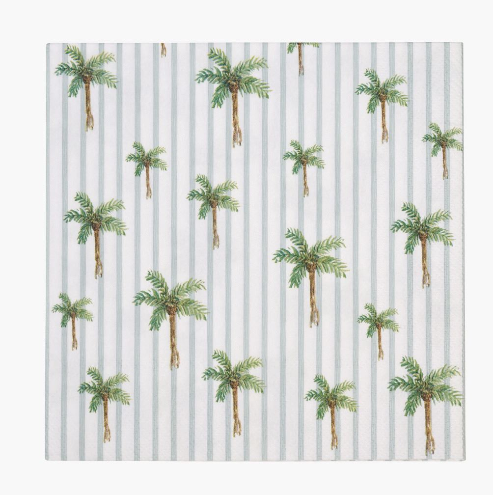 Paperiservetit moniväri/vihreä - 33x33 cm moniväri/vihreä - 1