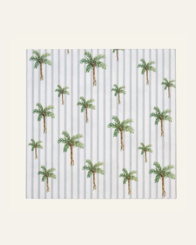 Paperiservetit moniväri/vihreä - 33x33 cm moniväri/vihreä - 1