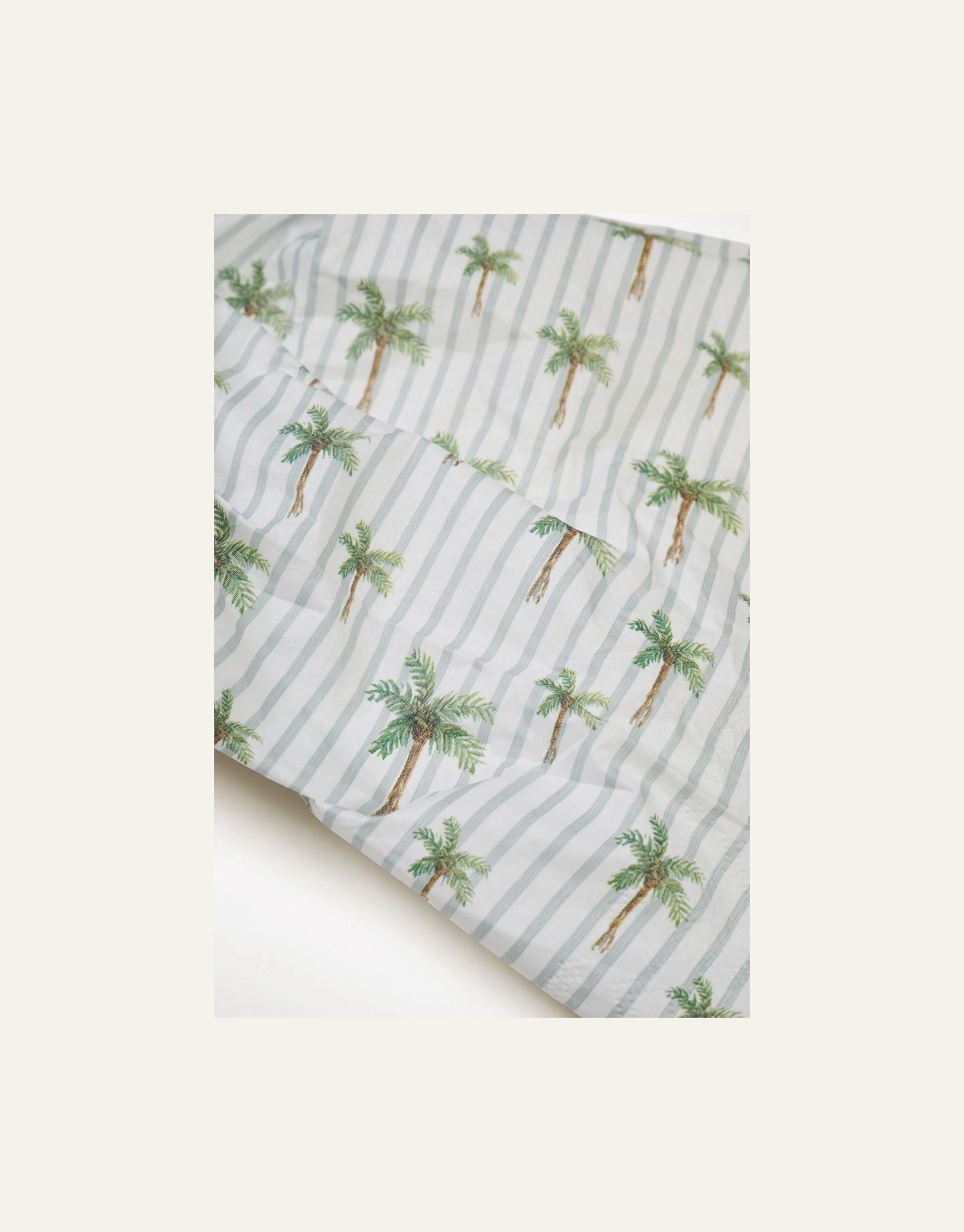 Paperiservetit moniväri/vihreä - 2