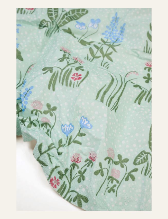 Paperiservetit moniväri/vihreä - 2