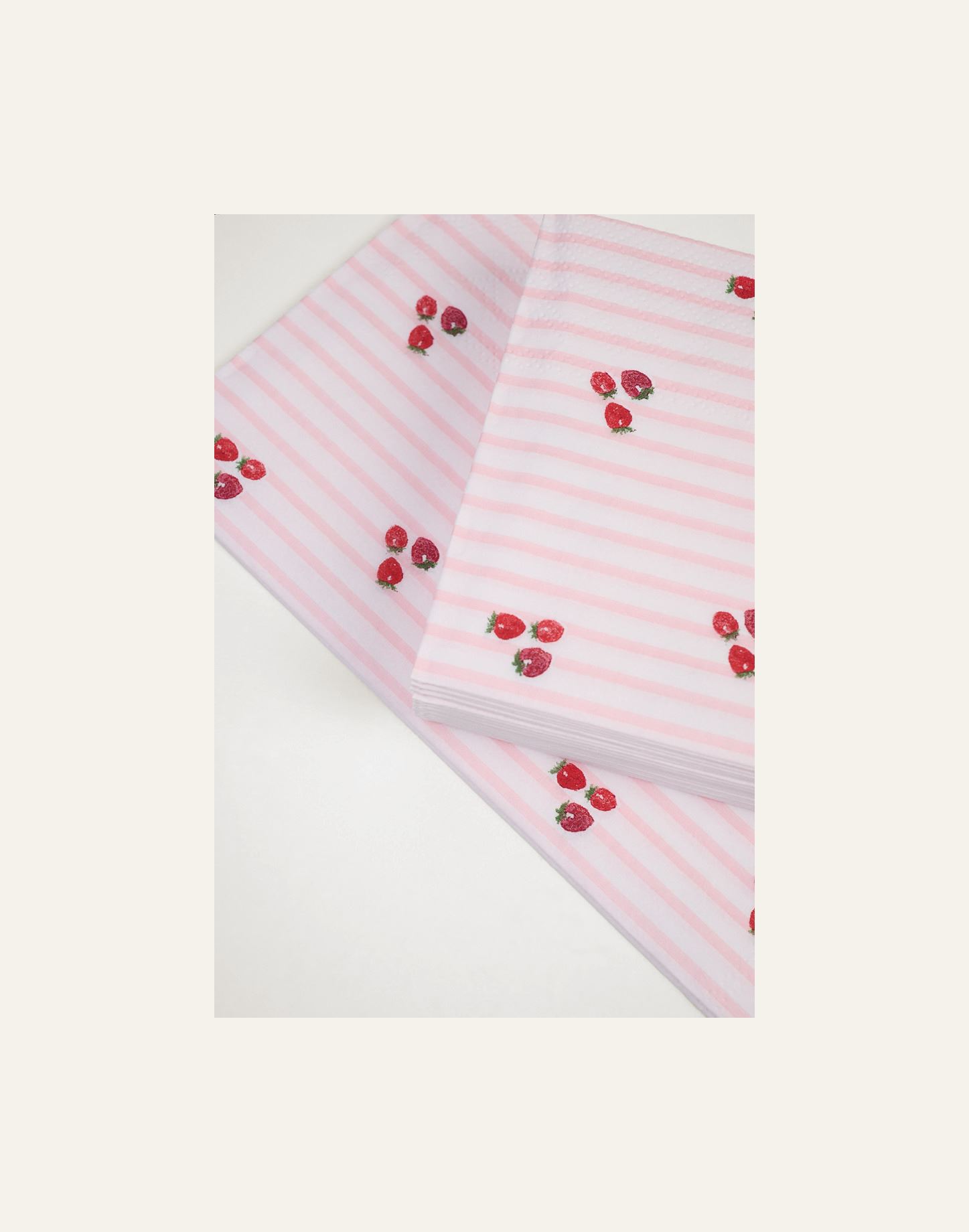 Ruokapaperiservetti moniväri/roosa - 2