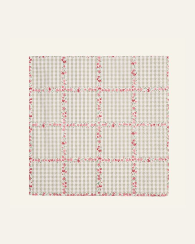 Paperiservetit moniväri/roosa - 33x33 cm moniväri/roosa - 1