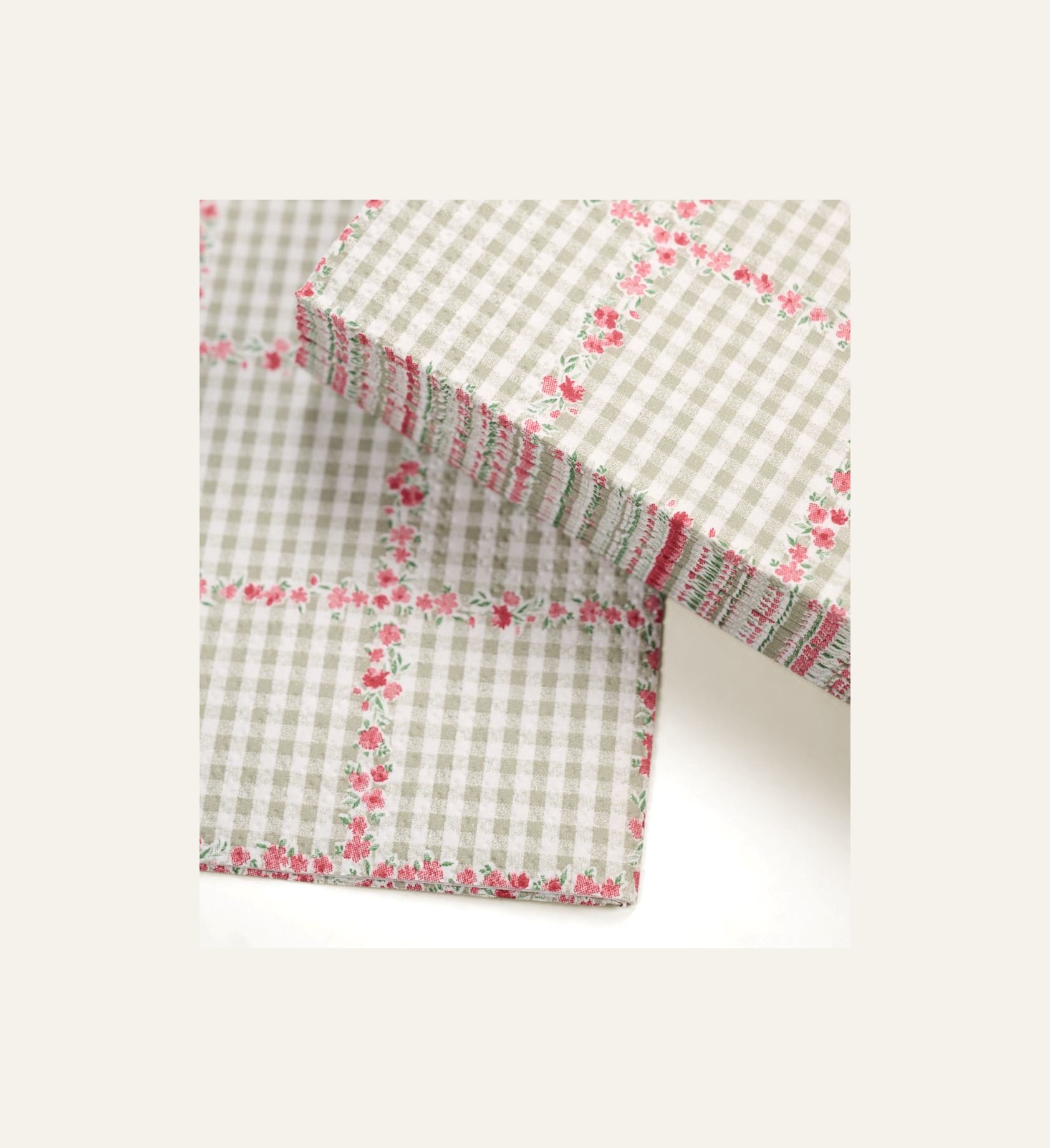 Paperiservetit moniväri/roosa - 2