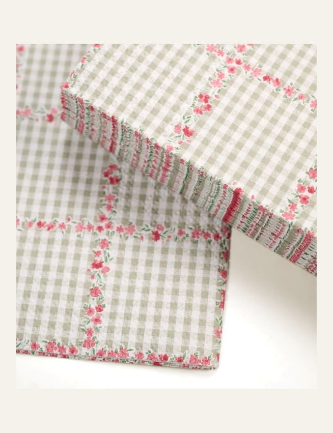 Paperiservetit moniväri/roosa - 2