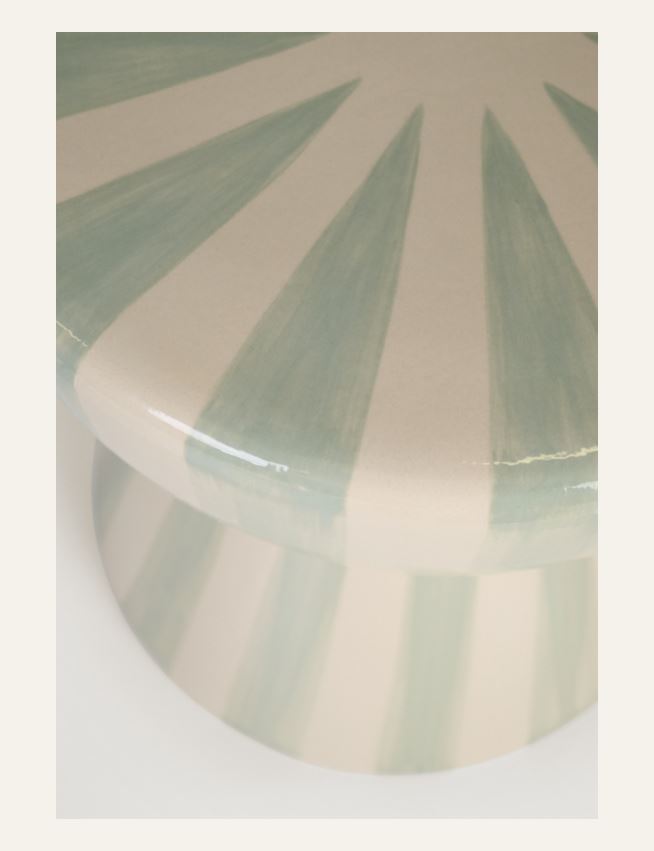 Sivupöytä moniväri/vihreä - 3