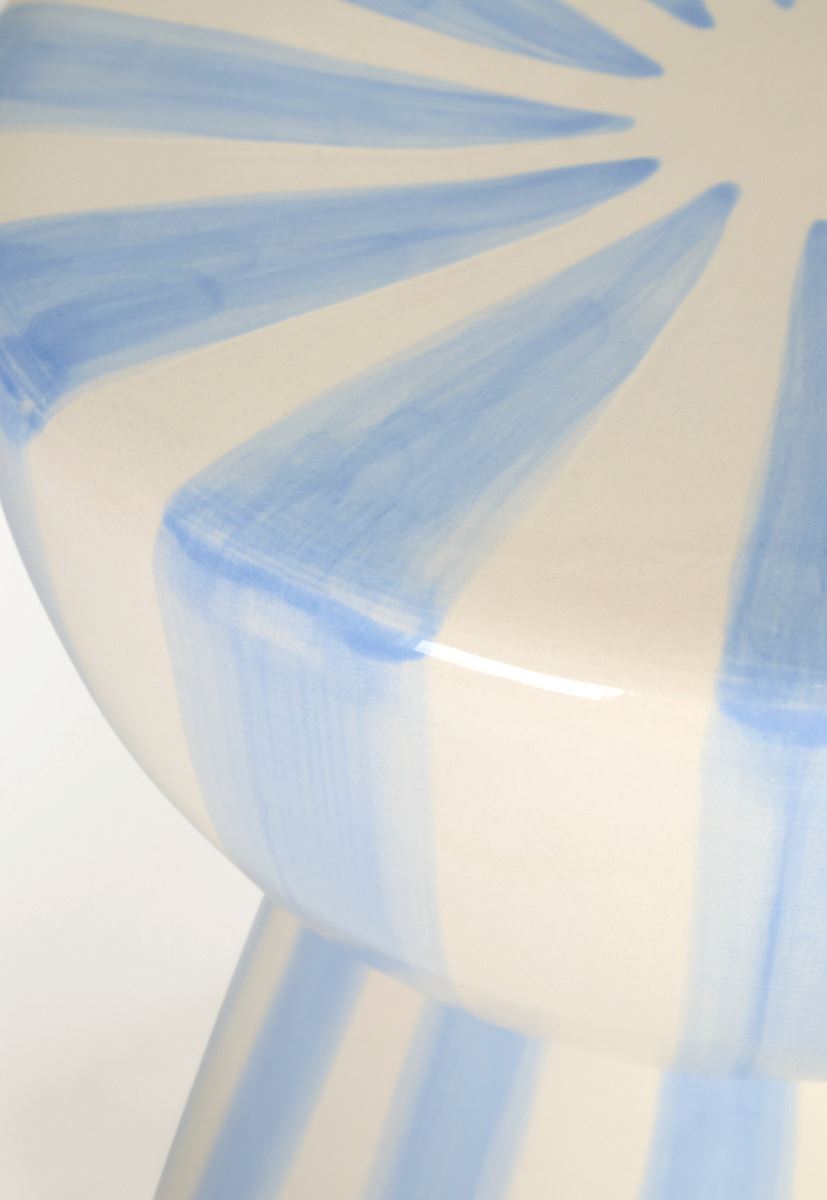 Sivupöytä moniväri/sininen - 2