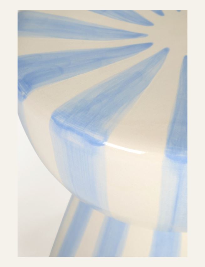 Sivupöytä moniväri/sininen - 2