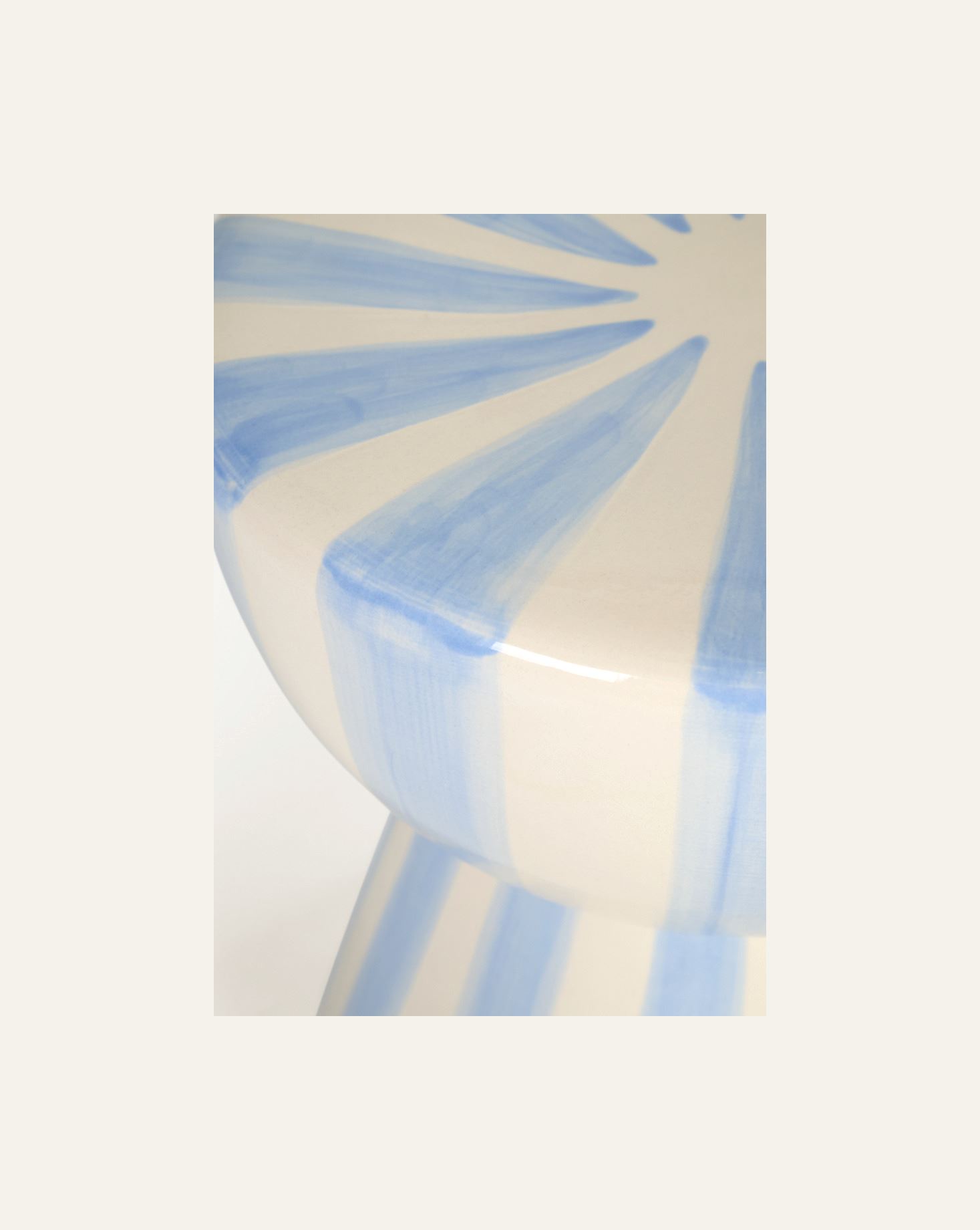 Sivupöytä moniväri/sininen - 2