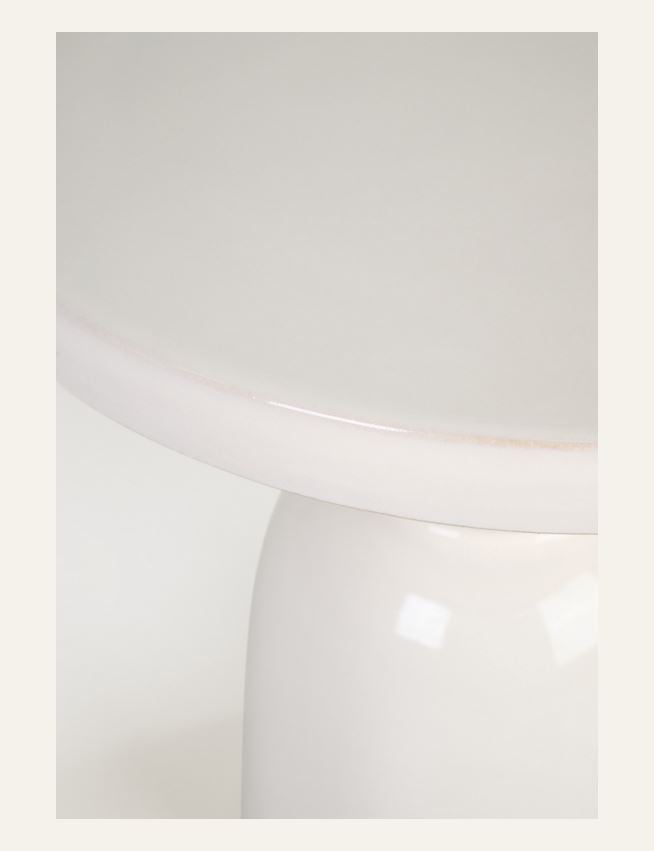 Sivupöytä luonnonvalkoinen - 3