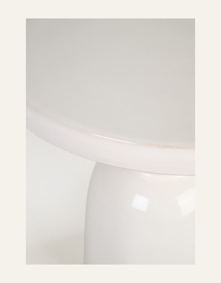 Sivupöytä luonnonvalkoinen - 3