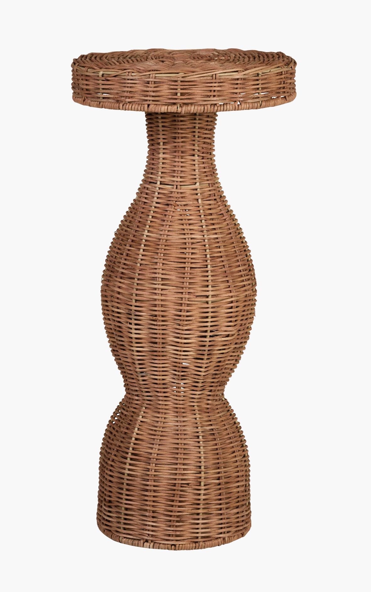 Sivupöytä luonnonväri - ø25x55 cm luonnonväri - 1