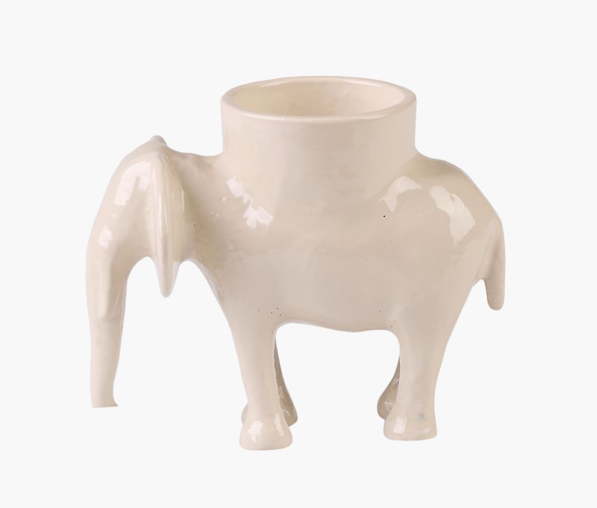 Kynttilälyhty beige - 11x6,5x9 cm beige - 1