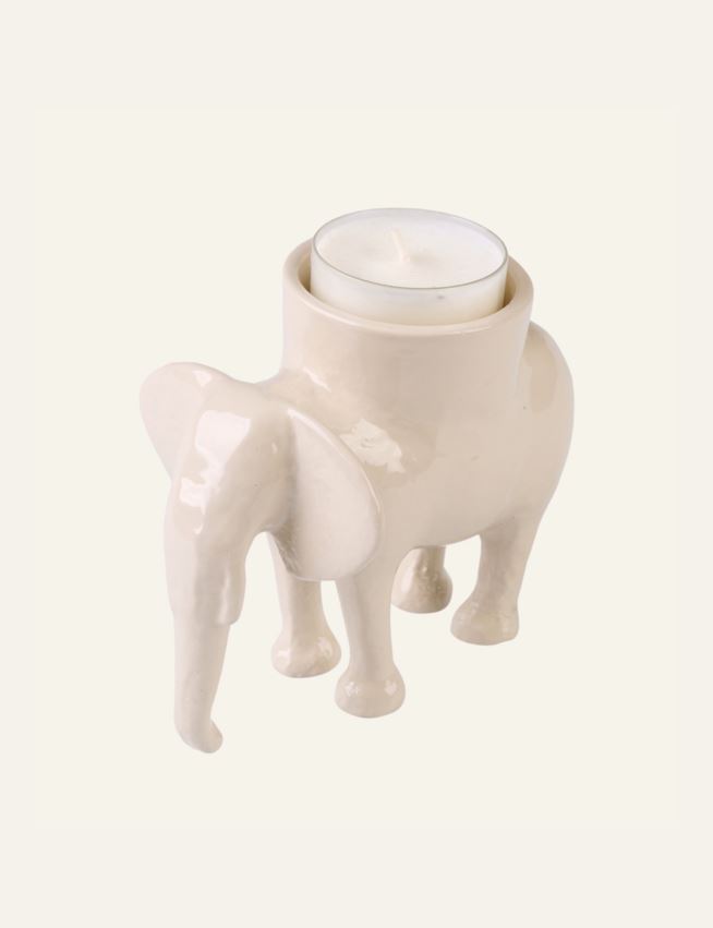 Kynttilälyhty beige - 2