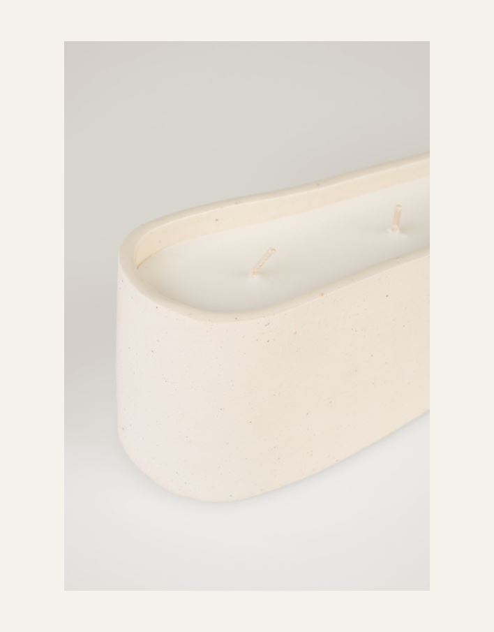 Koristekynttilä beige - 4