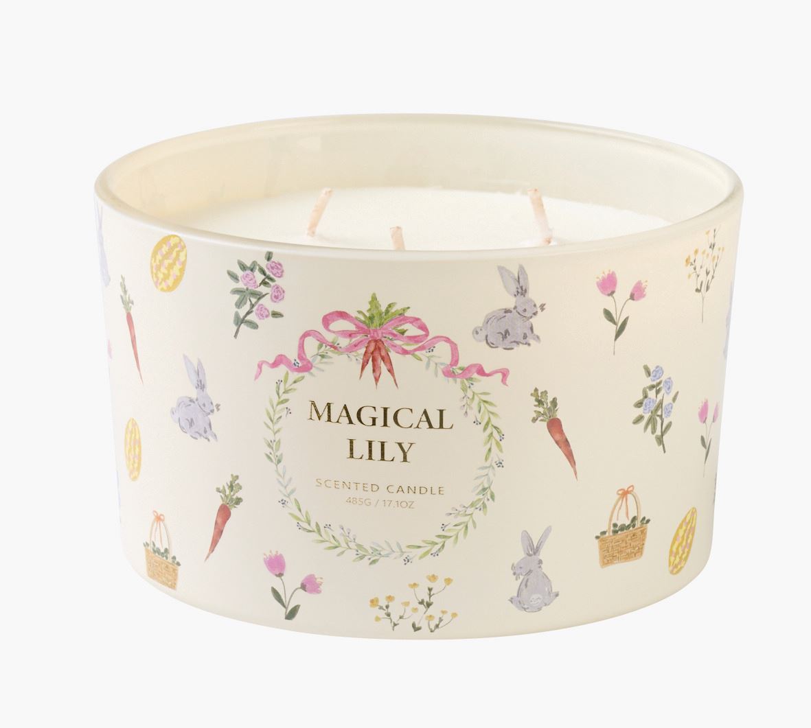 Tuoksukynttilä moniväri/keltainen - 485 g moniväri/keltainen - 1