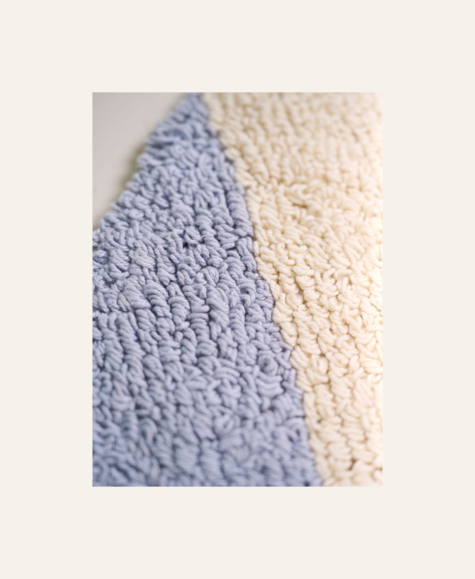 Kylpyhuoneenmatto moniväri/sininen - 2