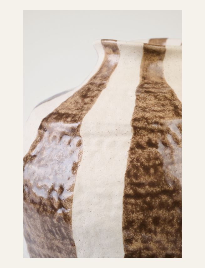 Maljakko moniväri/ruskea - 2