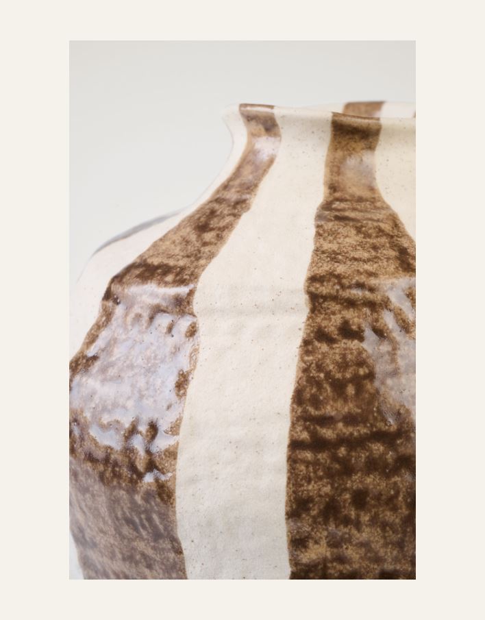 Maljakko moniväri/ruskea - 2