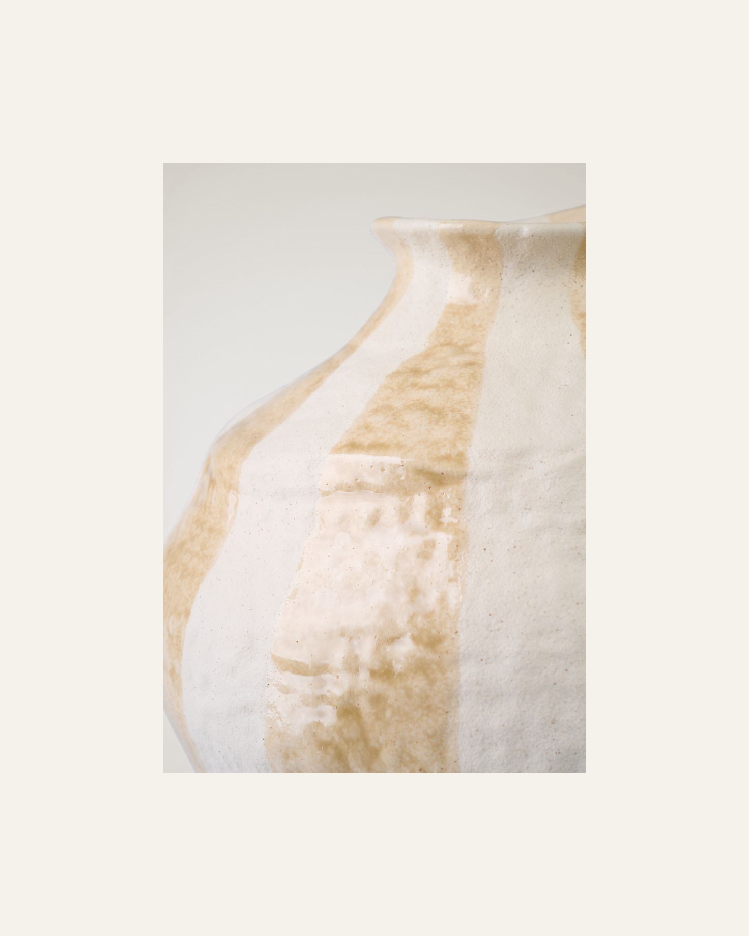 Maljakko moniväri/beige - 2