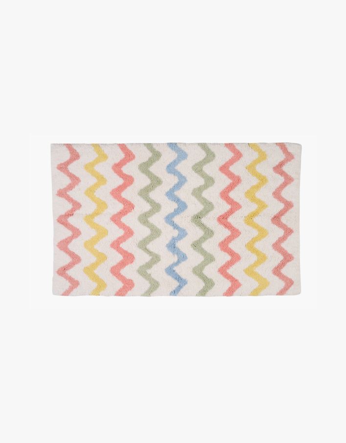 Kylpyhuoneenmatto moniväri - 50x80 cm moniväri - 1