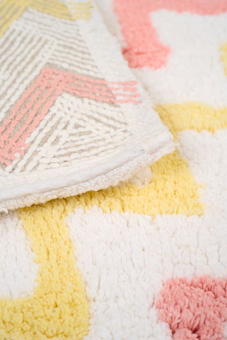 Kylpyhuoneenmatto moniväri - 2