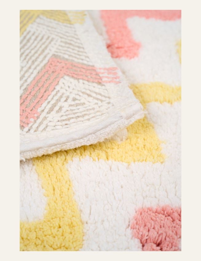 Kylpyhuoneenmatto moniväri - 2