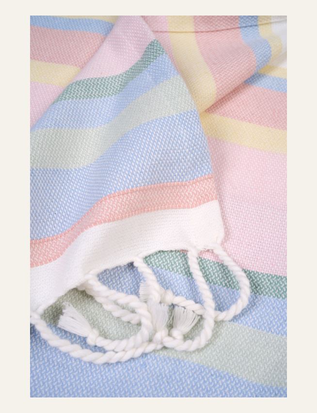 Kylpypyyhe moniväri/keltainen - 2