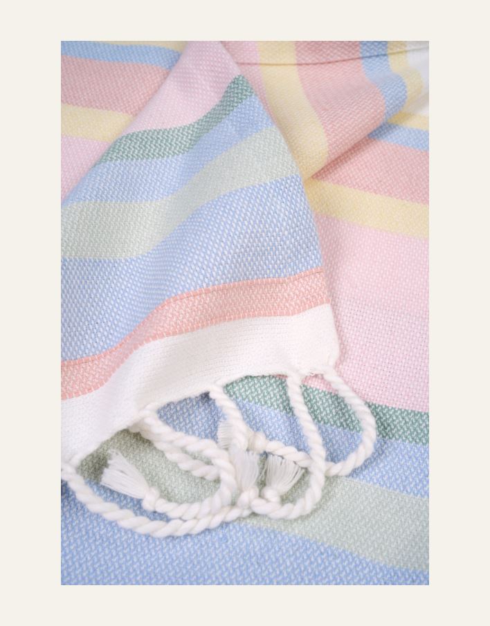 Kylpypyyhe moniväri/keltainen - 2