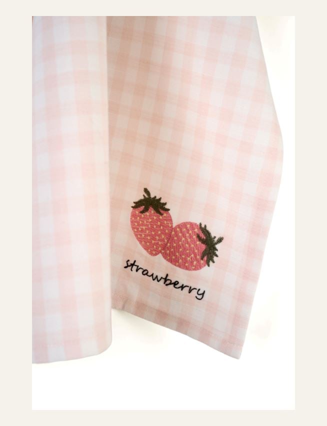 Keittiöpyyhe roosa - 2